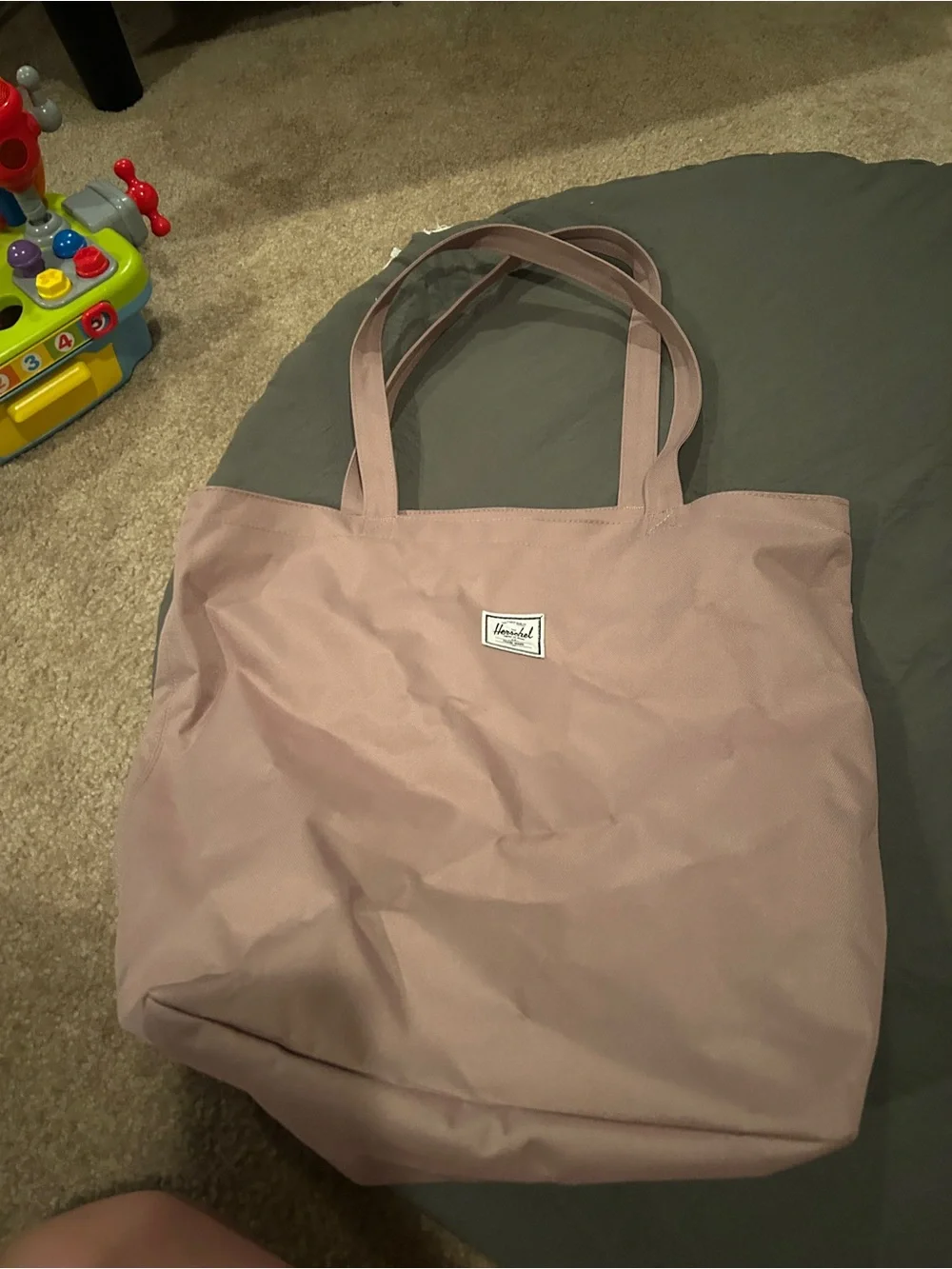 Herschel Supply Company Tote Bag in Dusty Rose